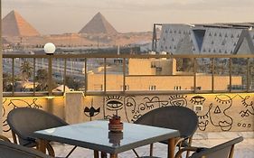 Topview Pyramids And Museum
